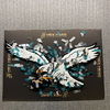Eagles - Jalen Hurts Signed 3D Metal Wall Art (28x20) With On-Field Super Bowl LIX Confetti