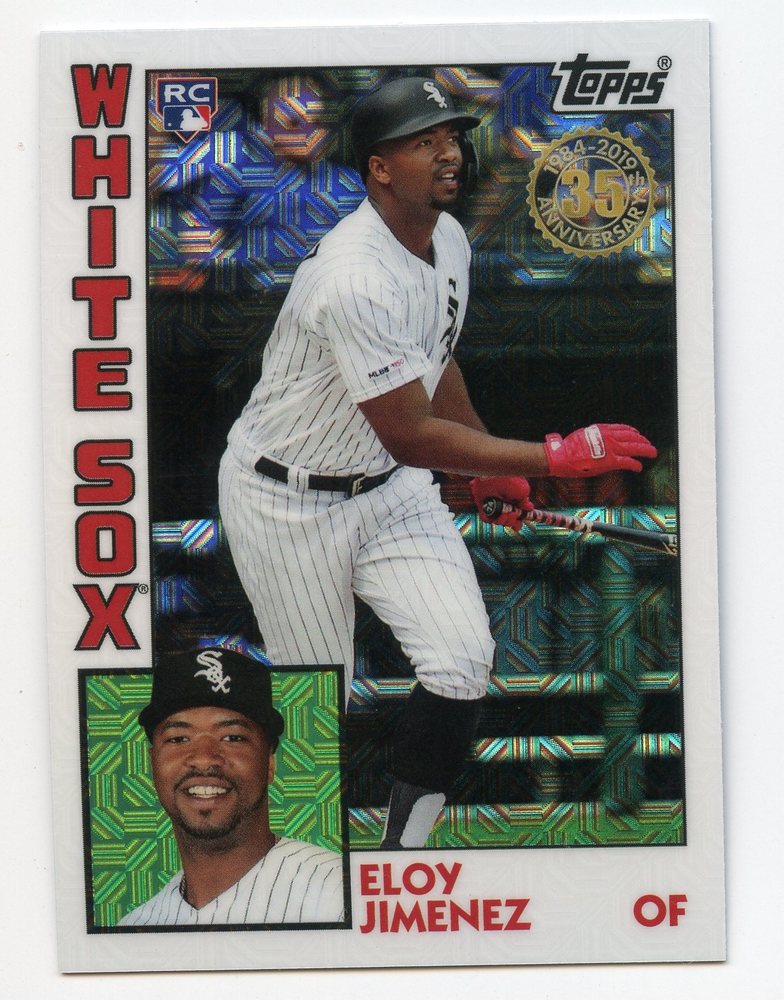 2019 Topps Update '84 Topps Silver Pack Chrome #T84U12 Eloy Jimenez