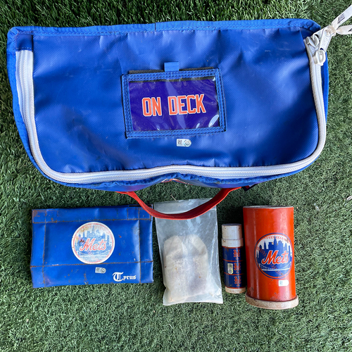 Game Used OnDeck Circle Bag 2022 NL Wild Card Game 3 Includes