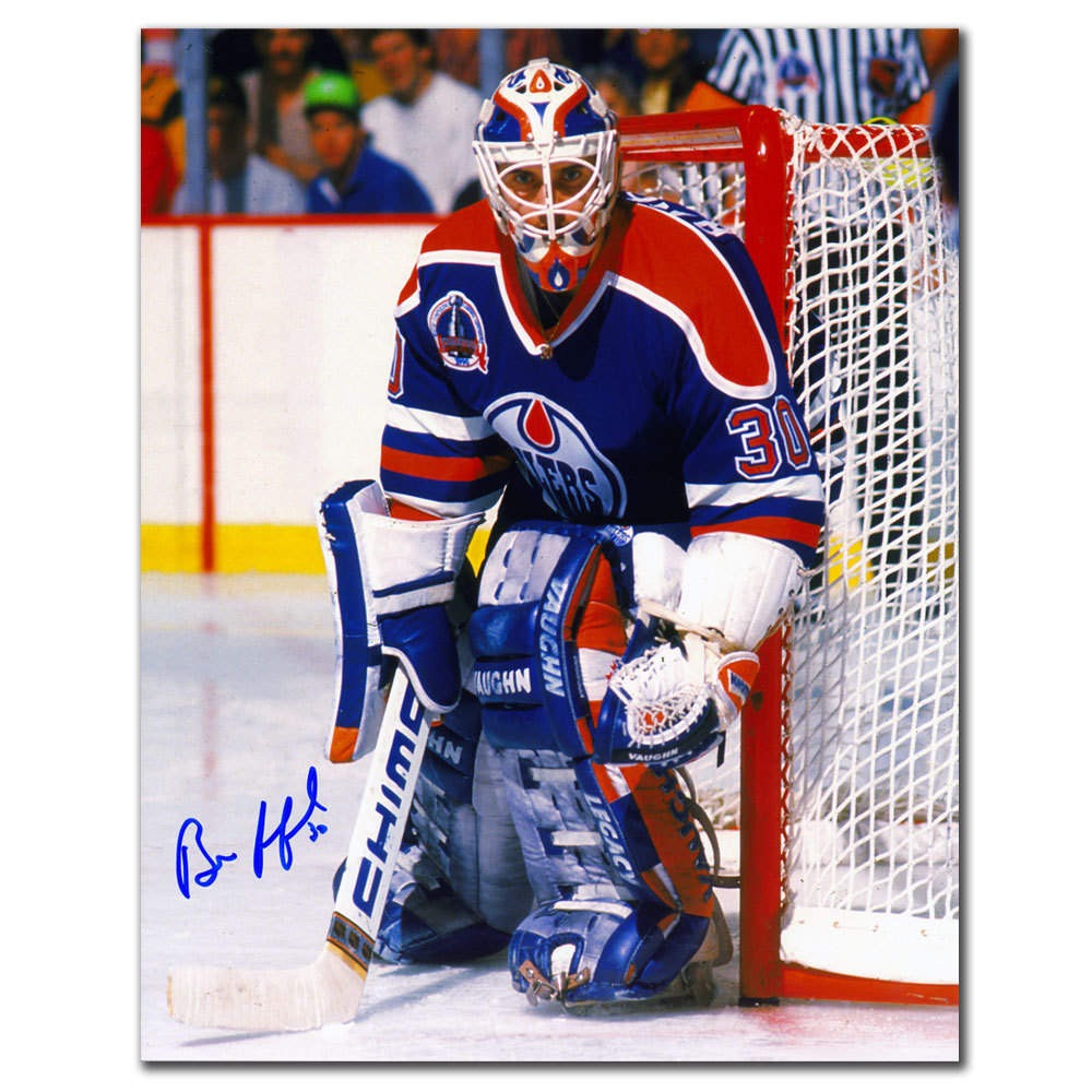 Bill Ranford Edmonton Oilers Autographed 8x10