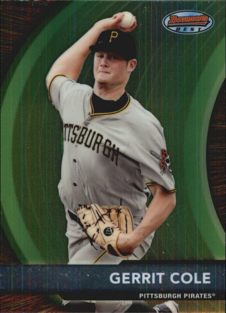 2012 Bowman Bowman's Best Prospects #BBP15 Gerrit Cole