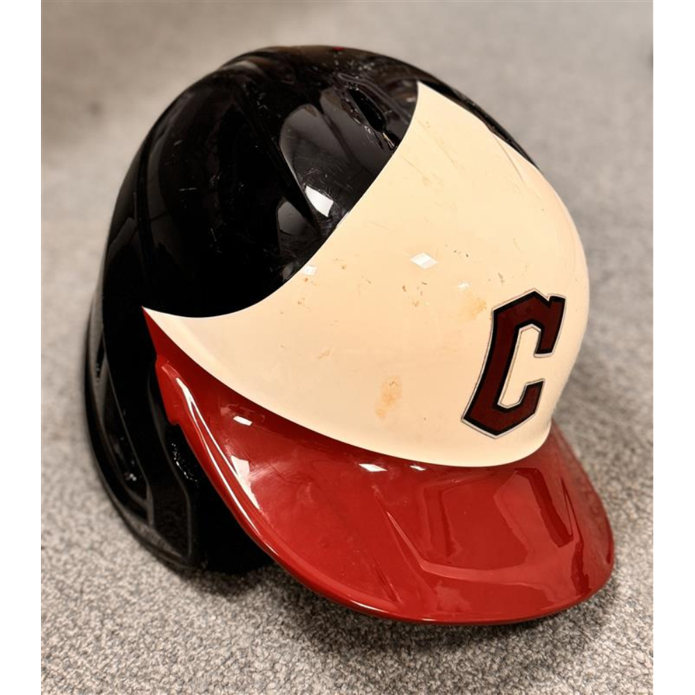 Team Issued Steven Kwan #38 City Connect Helmet - Size 7 1/4 | Cleveland  Guardians Auctions