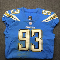 London Games - Chargers Darius Philon Game Worn Jersey (10/21/18) Size 46