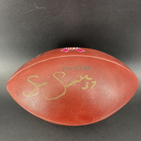 PCF - Packers Sam Shields Signed Authentic Football With Crucial Catch R...