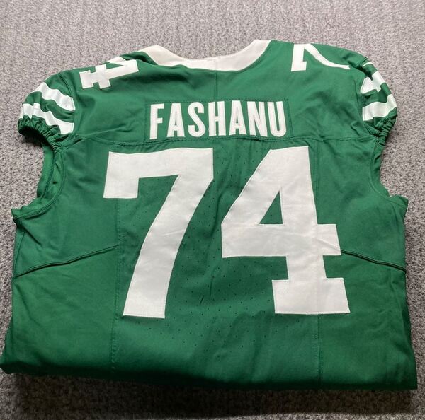 London Games - Jets Olumuyiwa Fashanu Game Worn Jersey (10/12/2025) Size...