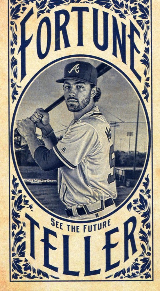 2017 Topps Gypsy Queen Fortune Teller Mini #FTDS Dansby Swanson
