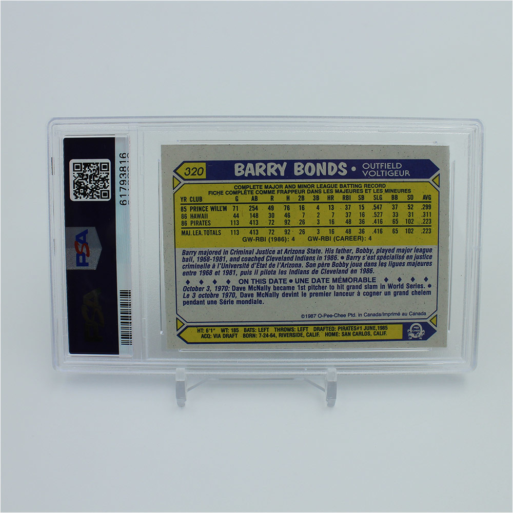 thumbnail image 2 of 1987 O-Pee-Chee Baseball Wax Pack – Factory Sealed – Unsearched – Includes Barry Bonds Rookie! – Made In Canada 2 of 6