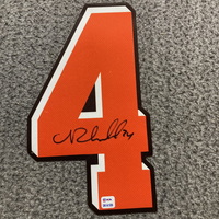 NFL - Browns Nick Chubb Signed Jersey Number