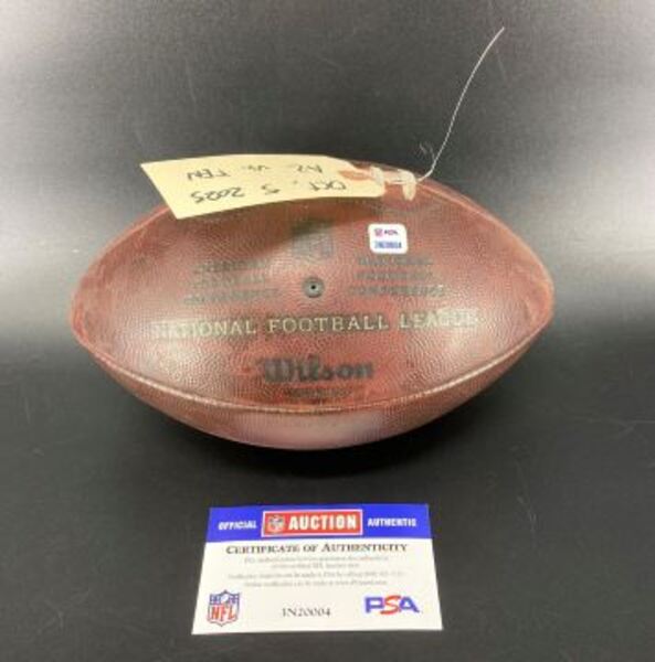 Crucial Catch - Cardinals Game Used Football (2025 Season) Numbered 157 ...
