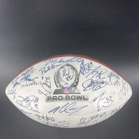 NFL - Multi Sign 2011 Pro Bowl Panel Ball Signed By Over 40 Players Incl...
