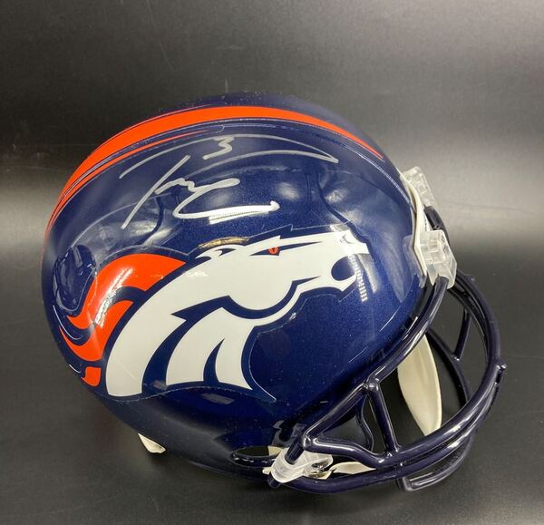 Broncos - Russell Wilson Signed Replica Helmet
