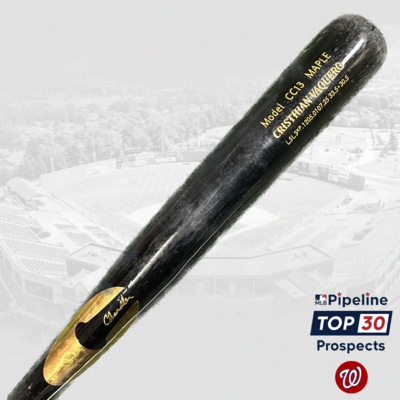 Cristhian Vaquero - 2025 Game Used Bat (BROKEN)