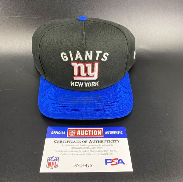 NFL - Giants Cameron Skattebo Signed Hat