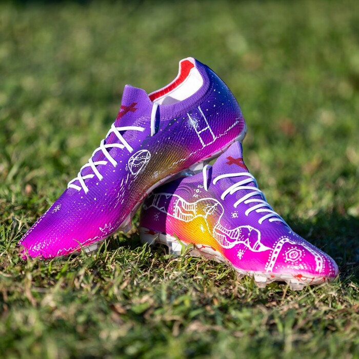 Photo of Liam Sutton 2026 Indigenous Match-Issued Boots
