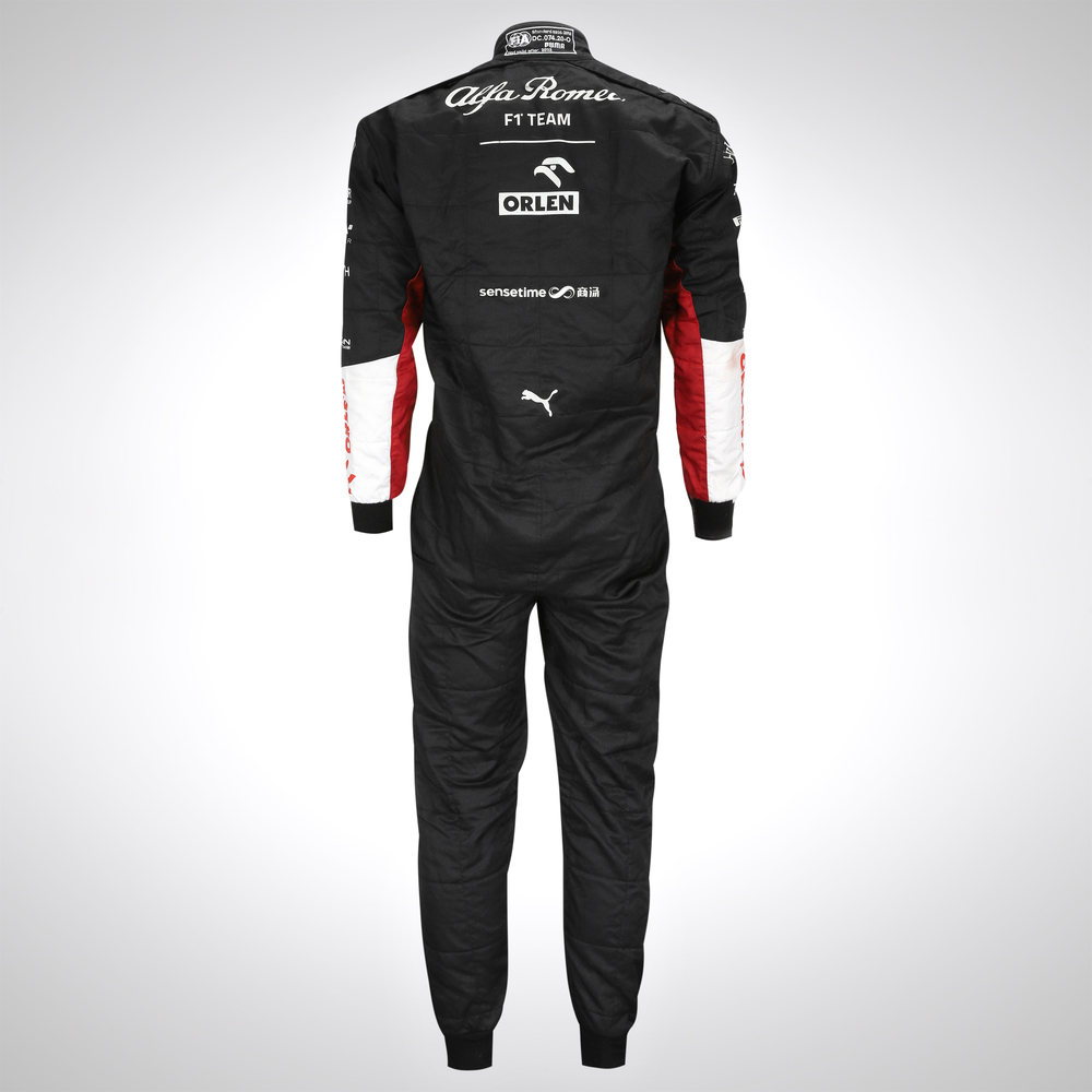 Zhou Guanyu 2022 Signed Race Weekend Race Suit F1 Authentics