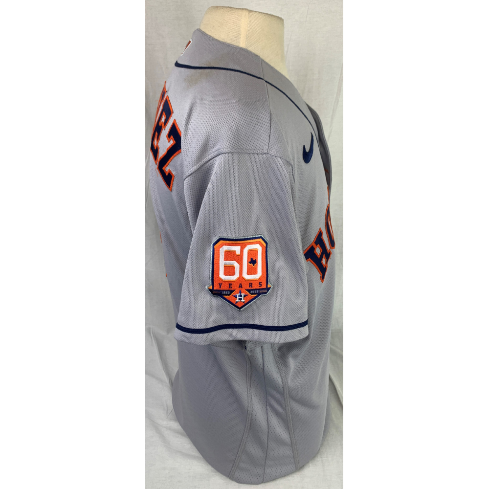 Christian Vazquez 2022 GameUsed Jersey. ALDS and ALCS. Houston