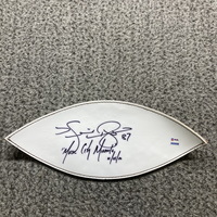 Legends - Titans Kevin Dyson Signed Panel With Music City Miracle Inscri...