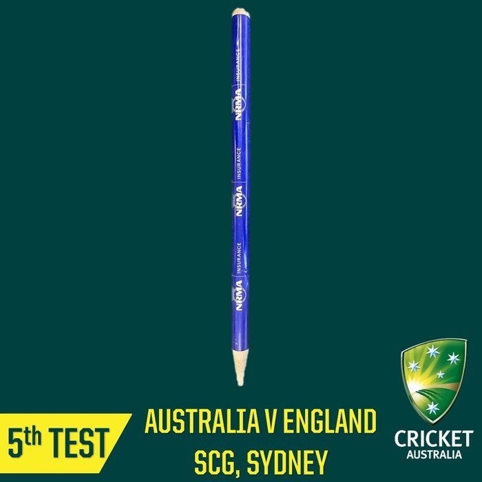 Photo of Australia v England Ashes 5th  Test Match-Used Stump