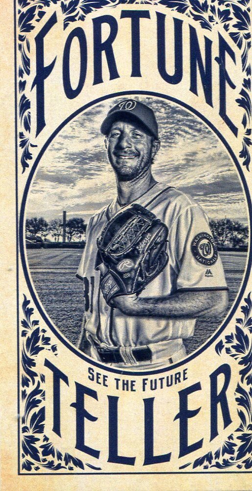 2017 Topps Gypsy Queen Fortune Teller Mini #FTMS Max Scherzer