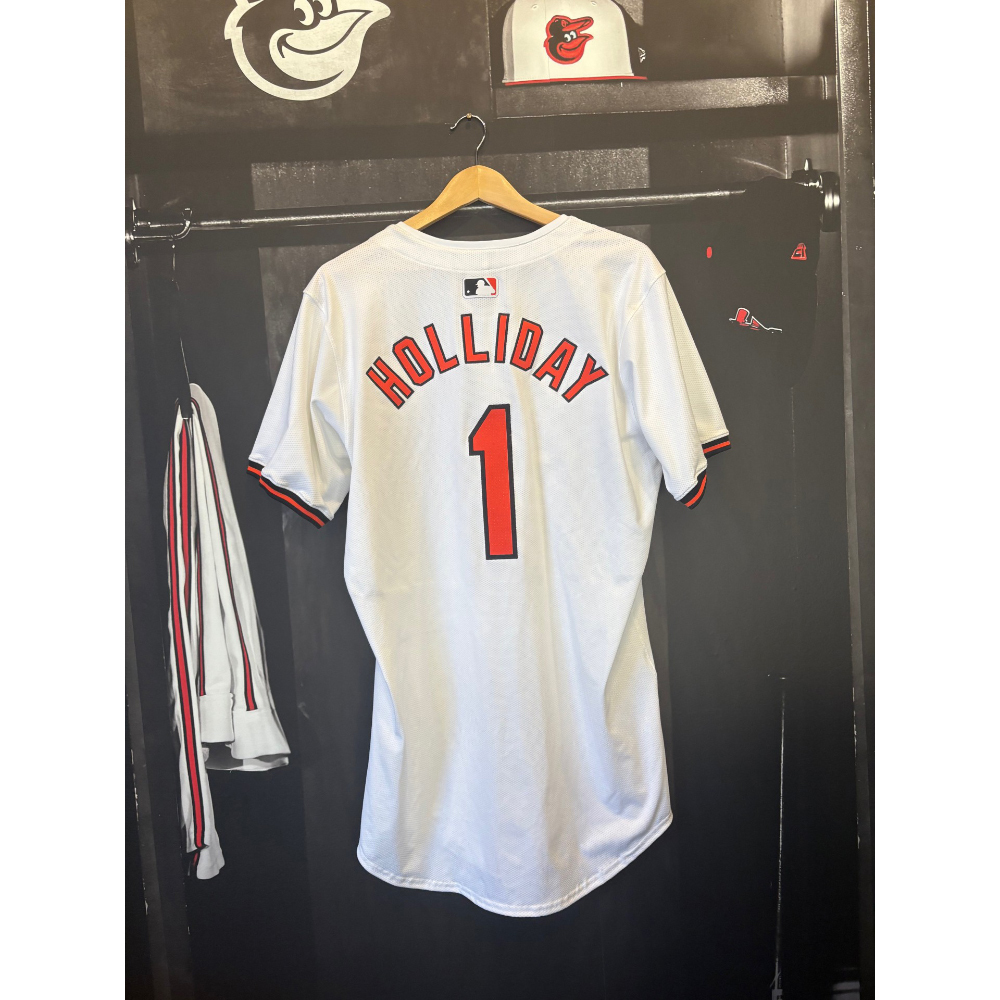 Jackson Holliday: #1 Jersey - Team-Issued | Baltimore Orioles Auctions