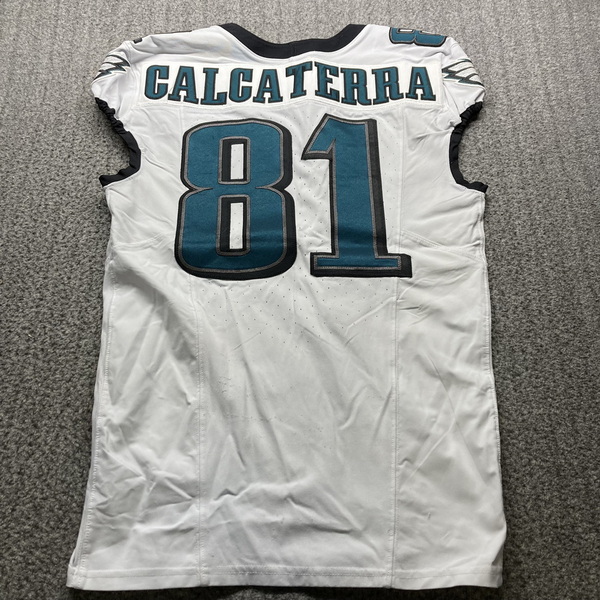 Sao Paulo Game - Eagles Grant Calcatera Game Worn Jersey 9/6/2024 Size 4...