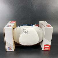 Panthers - Jermaine CarterJr. Signed Panel Ball With Panthers Logo