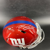 NFL - Giants Saquon Barkley Signed Authentic Flash Speed Helmet