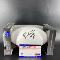 NFL - Falcons Matthew Judon Signed Panel Ball With Pro Bowl Logo