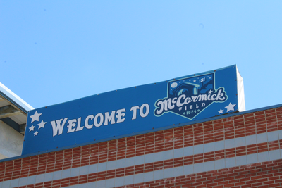 Welcome to McCormick Field Banner