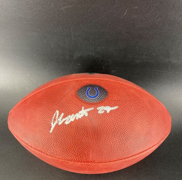 Colts - JuJu Brents Signed Authentic Football with Colts Logo (Not Authe...