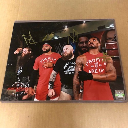 Street Profits and Viking Raiders SIGNED Backlash Exclusive 11x14 Photo (#1 of 30)