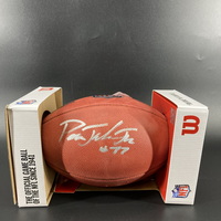 NFL - Cardinals Paris Johnson Signed Authentic Football