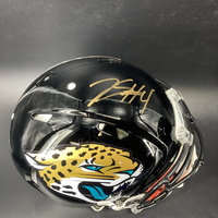 NFL - Jaguars Tank Bigsby Signed Authentic Speed Helmet