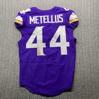 London Games - Vikings Jashua Matellus Game Used Jersey (10/6/2024) Size...