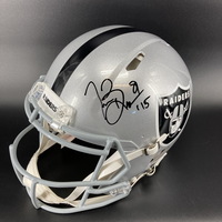 HOF - Raiders Tim Brown Signed Authentic Speed Helmet