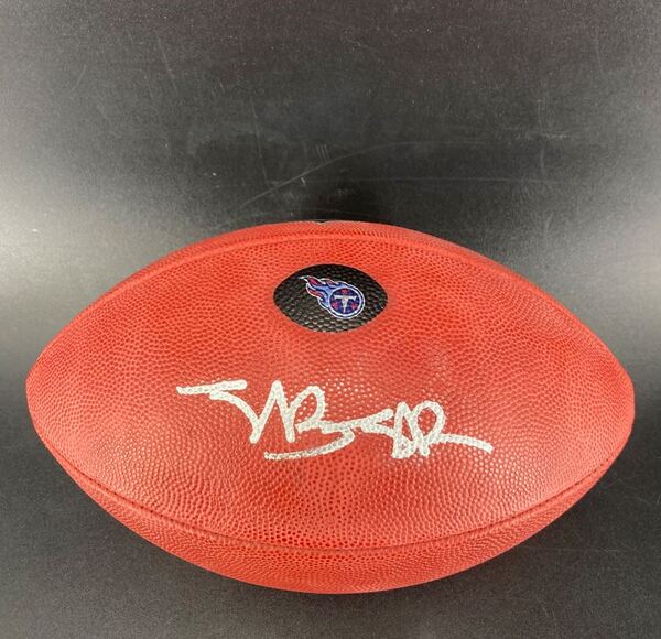 Titans - Jarvis Brownlee Jr. Signed Authentic Football with Titans Logo ...