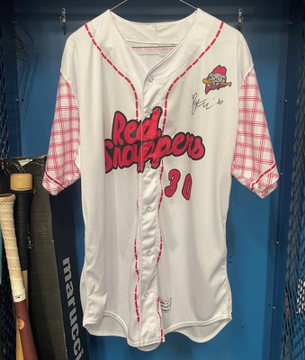 Ryan Miller #30 Signed Red Snapper Jersey