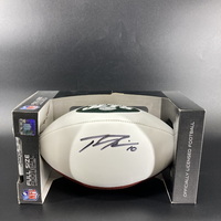 Jets - Braxton Berrios Signed Panel Ball With Jets Logo