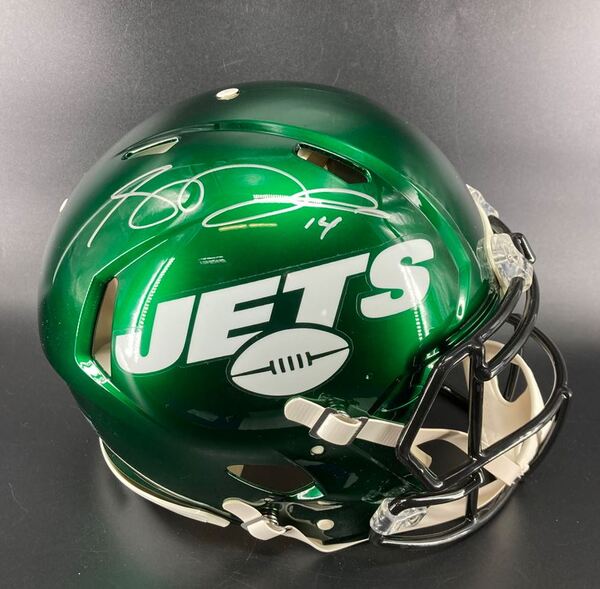 Jets -  Sam Darnold Signed Authentic Speed Helmet