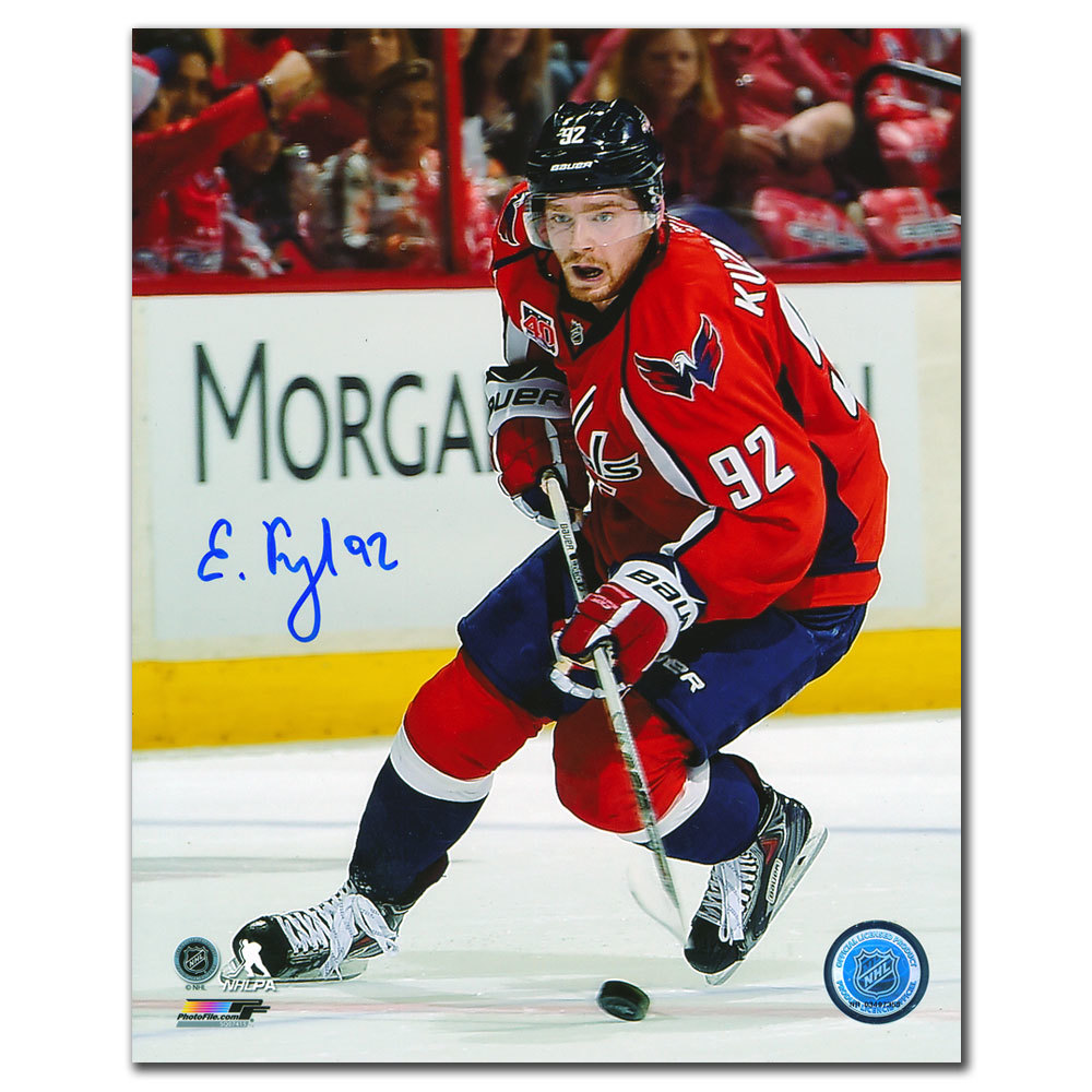 Evgeny Kuznetsov Washington Capitals BREAKOUT Autographed 8x10