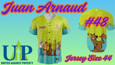 Scooby Doo Night Jersey #48 Juan Arnaud  