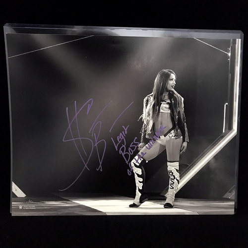 Sasha Banks SIGNED Black & White 11x14 Photo (#1 of 50)