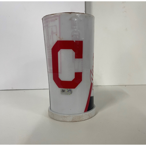 Cleveland Indians Bat Weight - Authenticated against Boston Red Sox on 8/27-29/2021