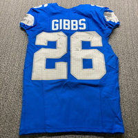 STS - Lions Jahmyr Gibbs Game Worn Jersey (11/17/24) Size 38 With WCF Patch
