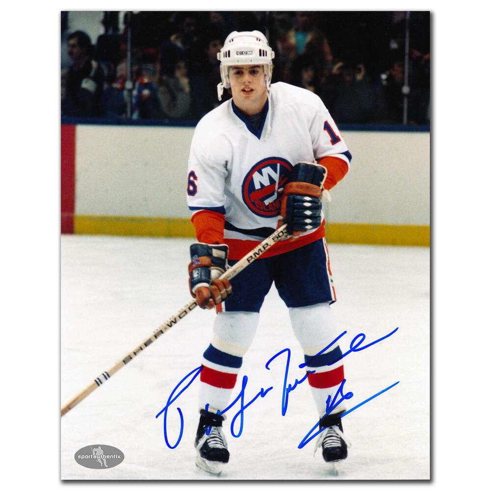 Pat Lafontaine New York Islanders Rookie Autographed 8x10