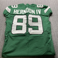 NFL - Jets Chris Herndon IV Game Worn Jersey (12/27/20) Size 44