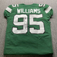 NFL - Jets Quinnen Williams Signed Authentic Jersey Size 40