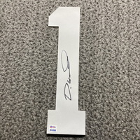 NFL - Browns Denzel Ward Signed Jersey Number