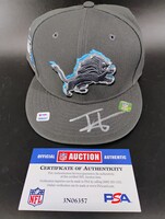 NFL - Lions Terrion Arnold Signed 2024 NFL Draft Hat