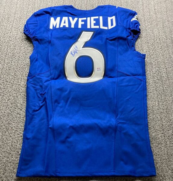 NFL - Buccaneers Baker Mayfield Signed Authentic Team Issued Pro Bowl Ga...